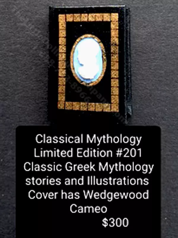 "Classical Mythology", Miniature Book by Barbara Raheb