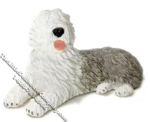 Dollhouse Scale Model Sheep Dog