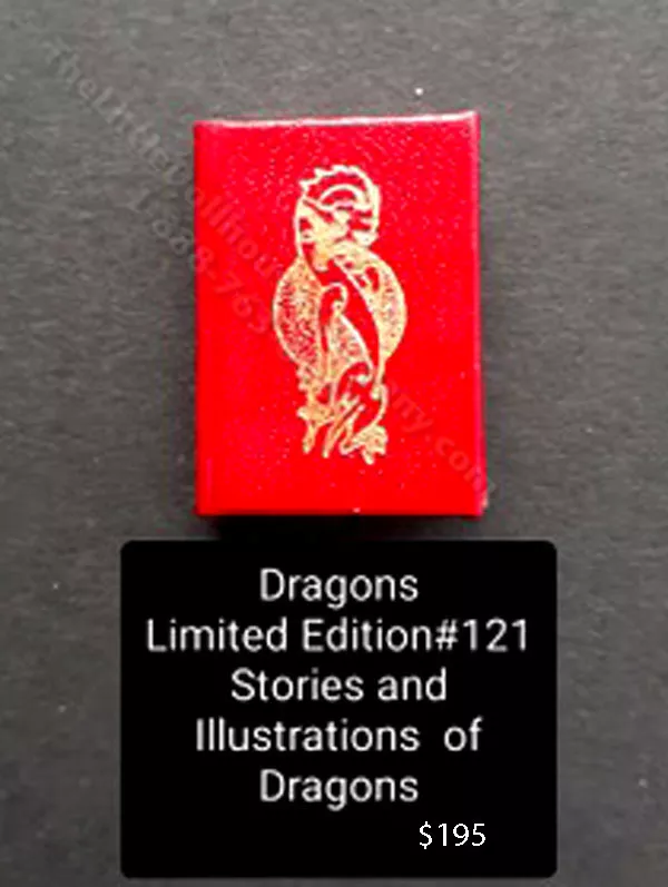 "Dragons", Miniature Book by Barbara Raheb