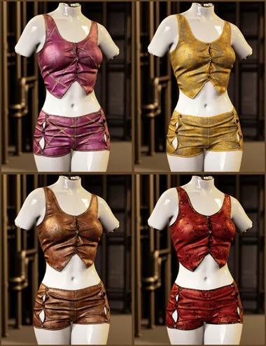 Fantasy Textures Addon for Buttoned Up 02 Outfit