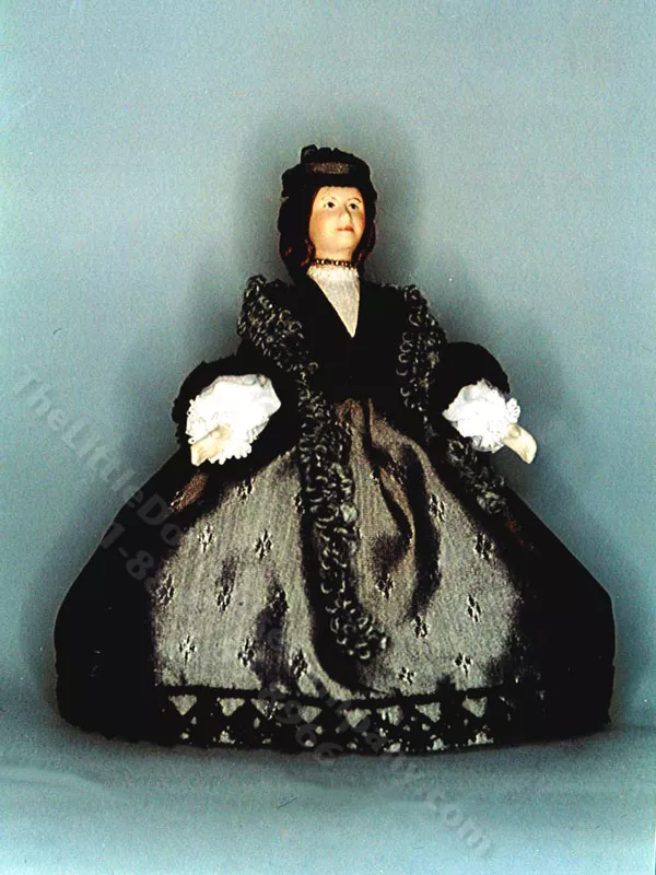 "Mrs March" Dress Doll Clothes Pattern